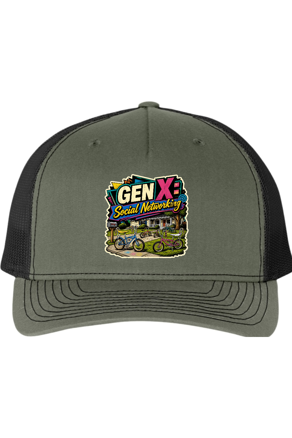 Richardson Trucker Cap: GEN X Social Networking