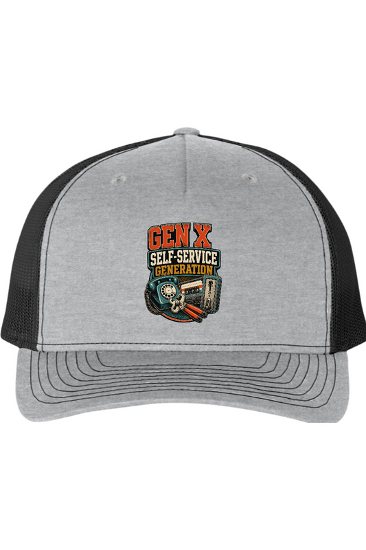 Richardson Trucker Cap: GEN X Self Service Generation