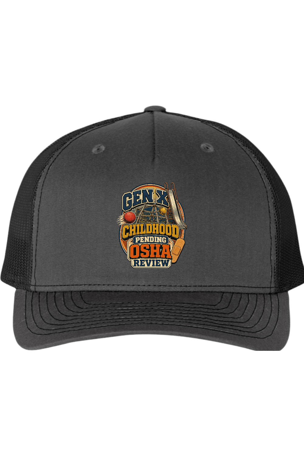 Richardson Trucker Cap: GEN X Childhood Pending OSHA Review