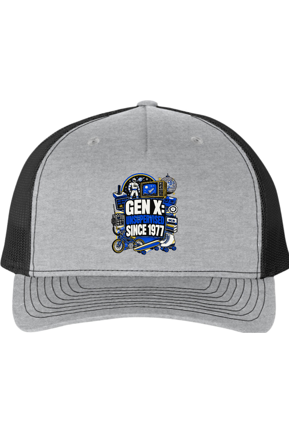 Richardson Trucker Cap: GEN X Unsupervised Since 1977