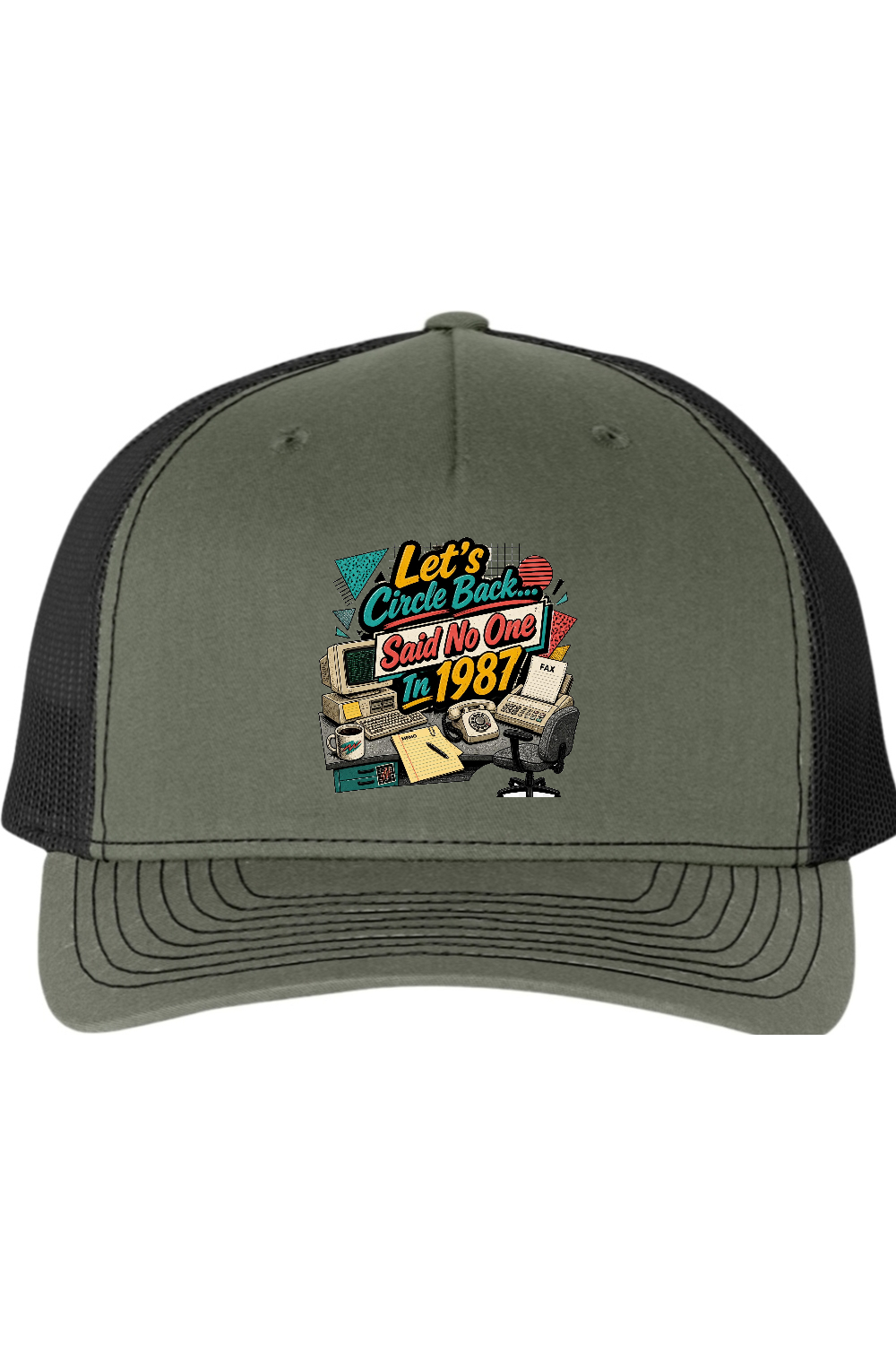 Richardson Trucker Cap: Let's Circle Back... Said No One In 1987