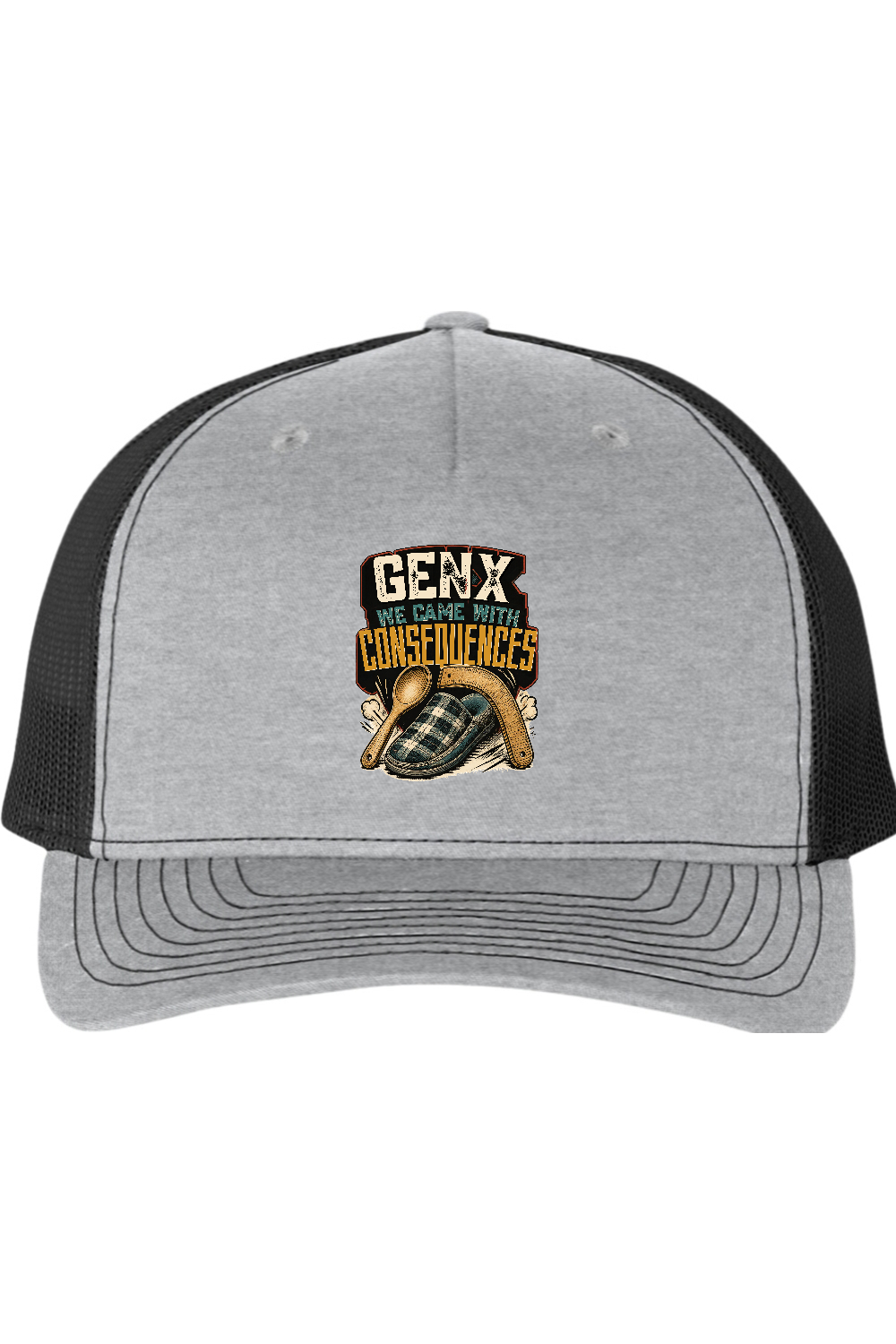 Richardson Trucker Cap: GEN X We Came With Consequences