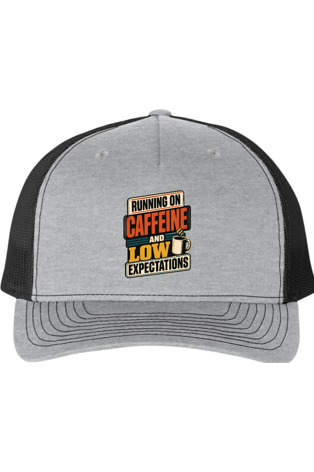 Richardson Trucker Cap: Running on caffeine and low expectations
