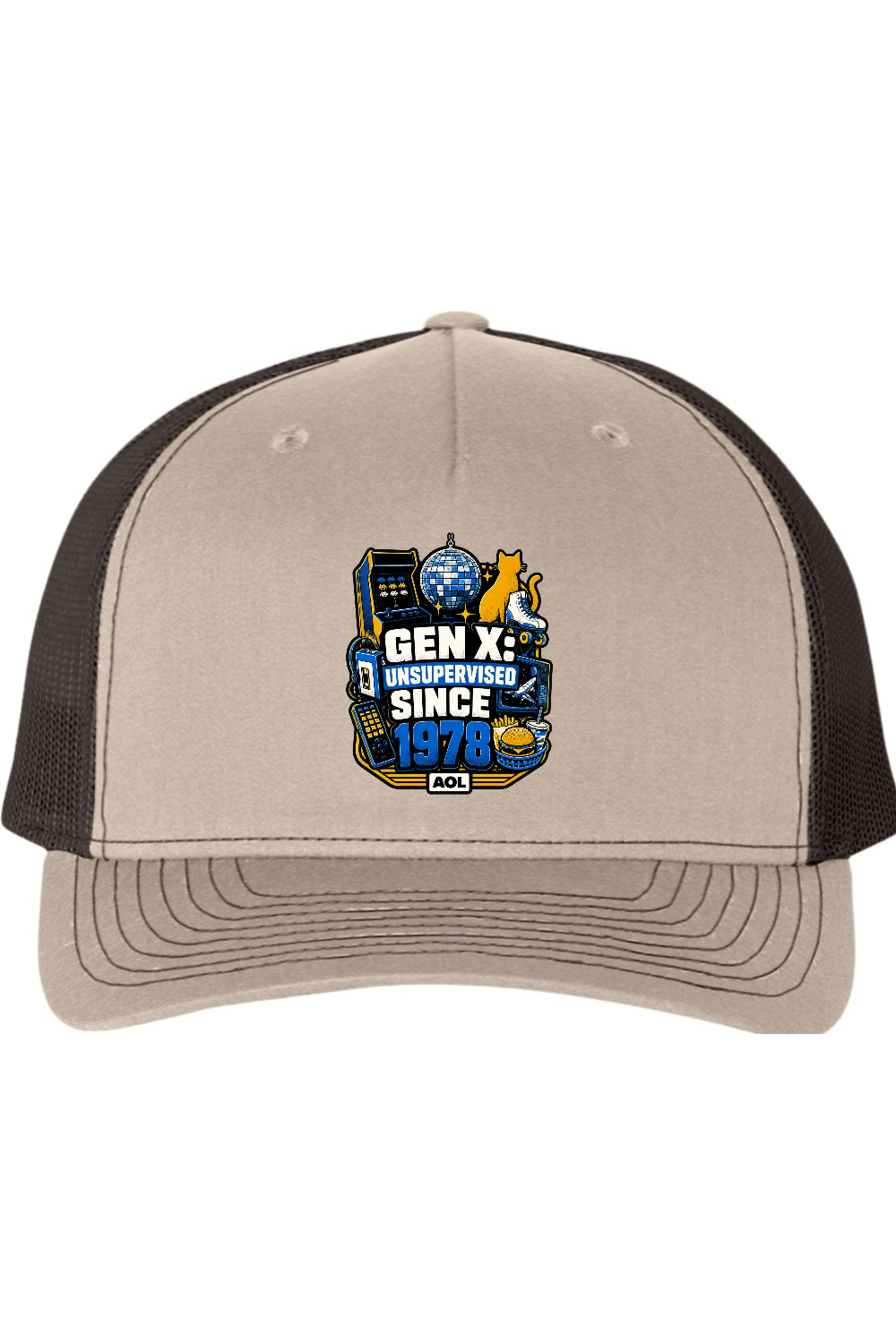 Richardson Trucker Cap: GEN X Unsupervised Since 1978