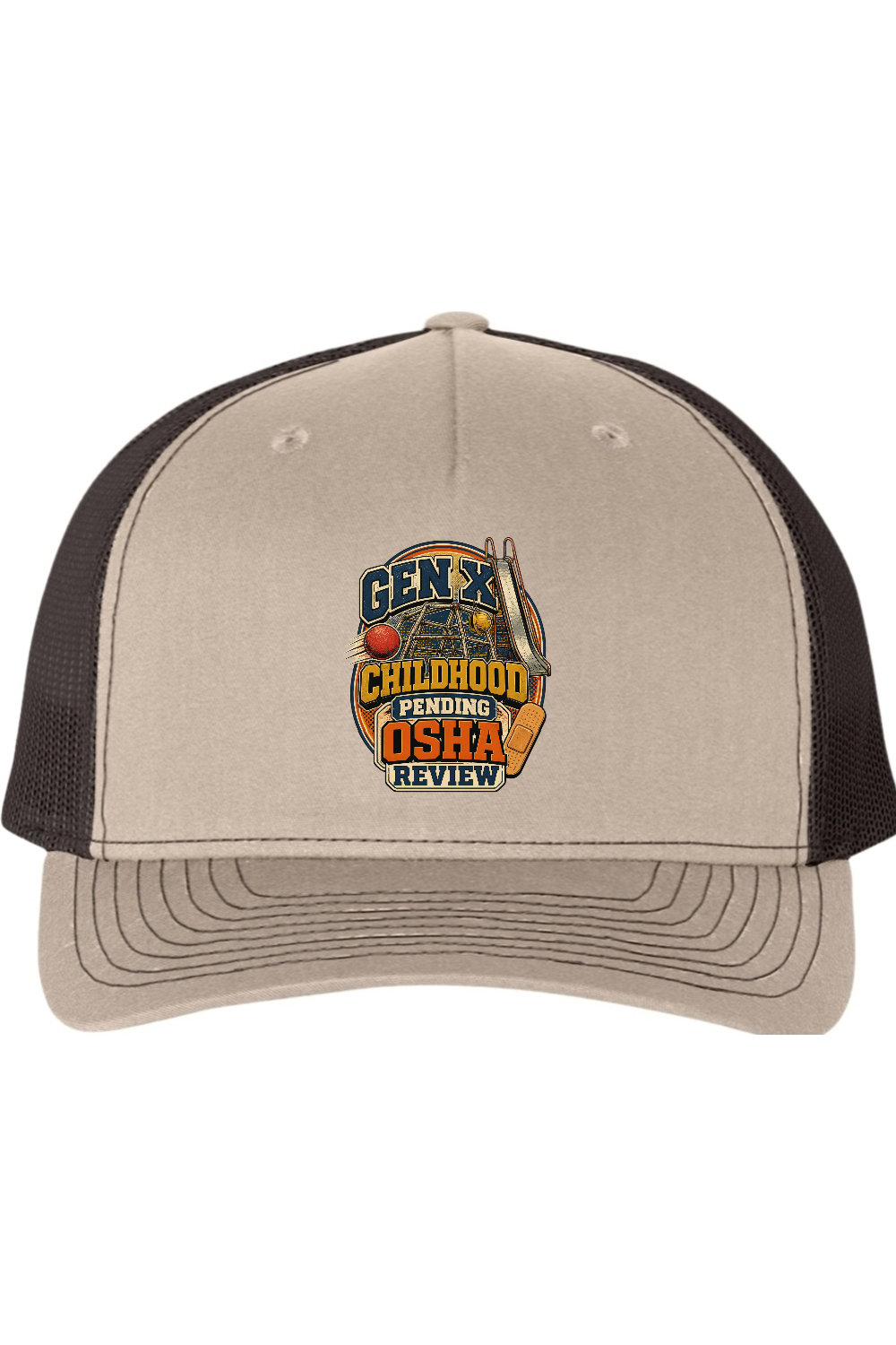 Richardson Trucker Cap: GEN X Childhood Pending OSHA Review
