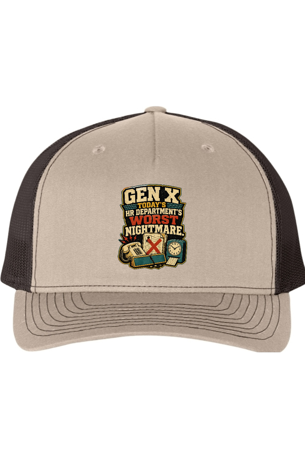 Richardson Trucker Cap: GEN X Today's HR Department's Worst Nightmare