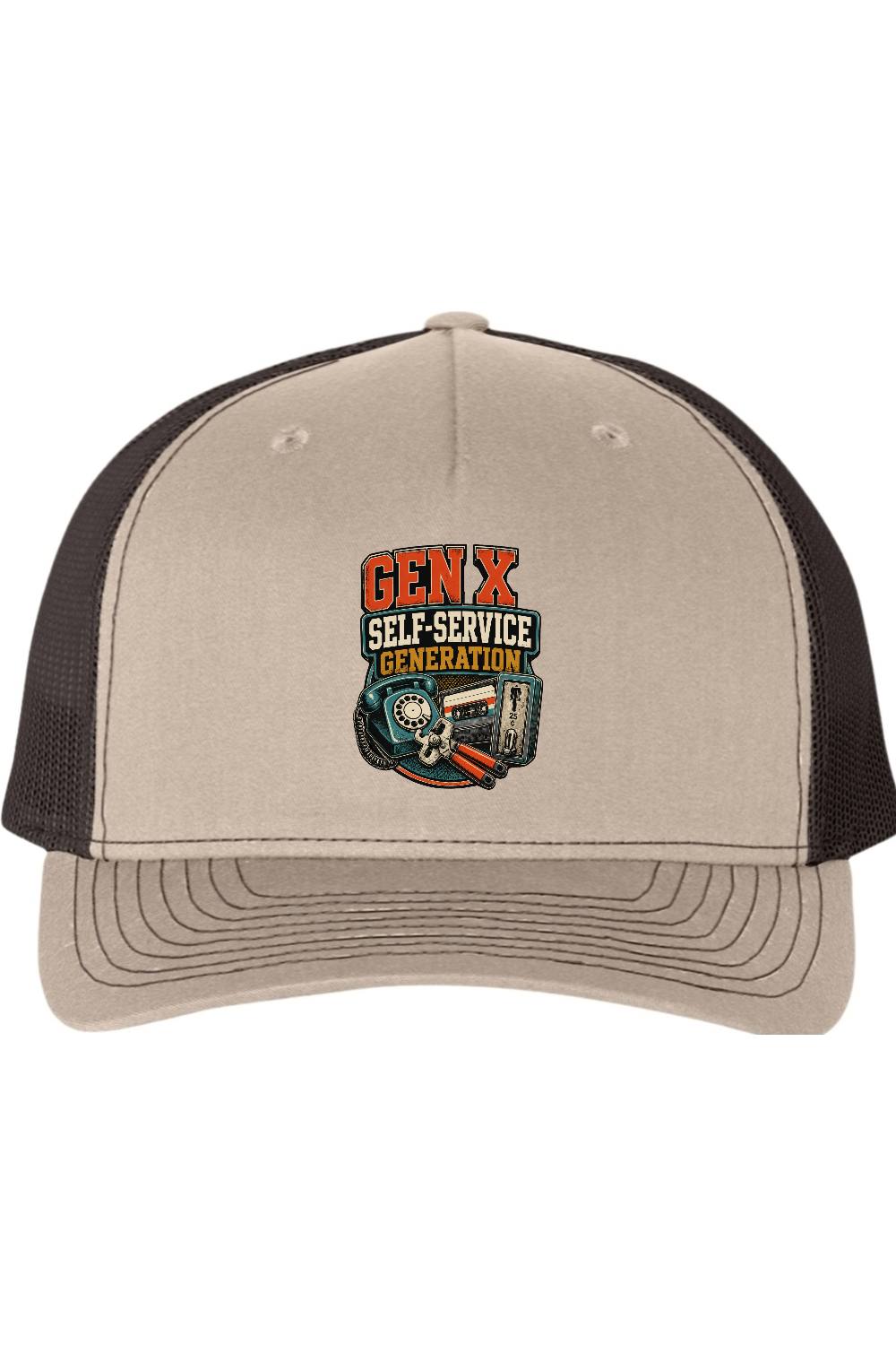 Richardson Trucker Cap: GEN X Self Service Generation