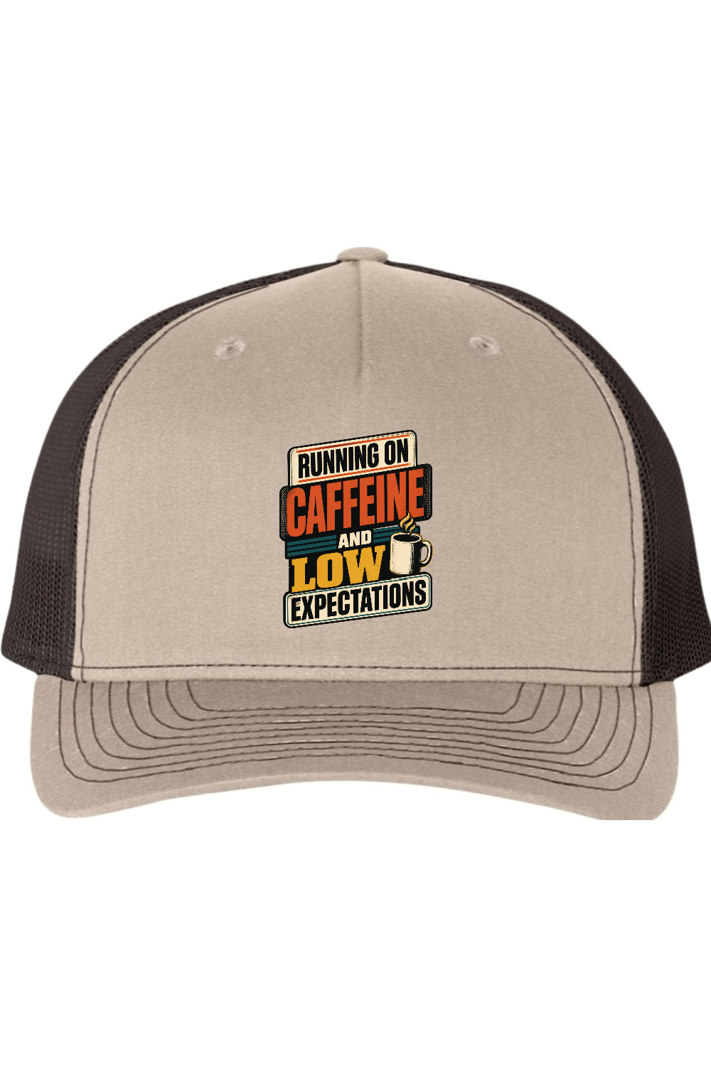Richardson Trucker Cap: Running on caffeine and low expectations