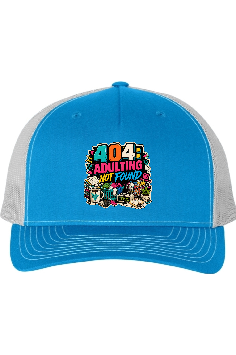 Richardson Trucker Cap: 404 Adulting Not Found