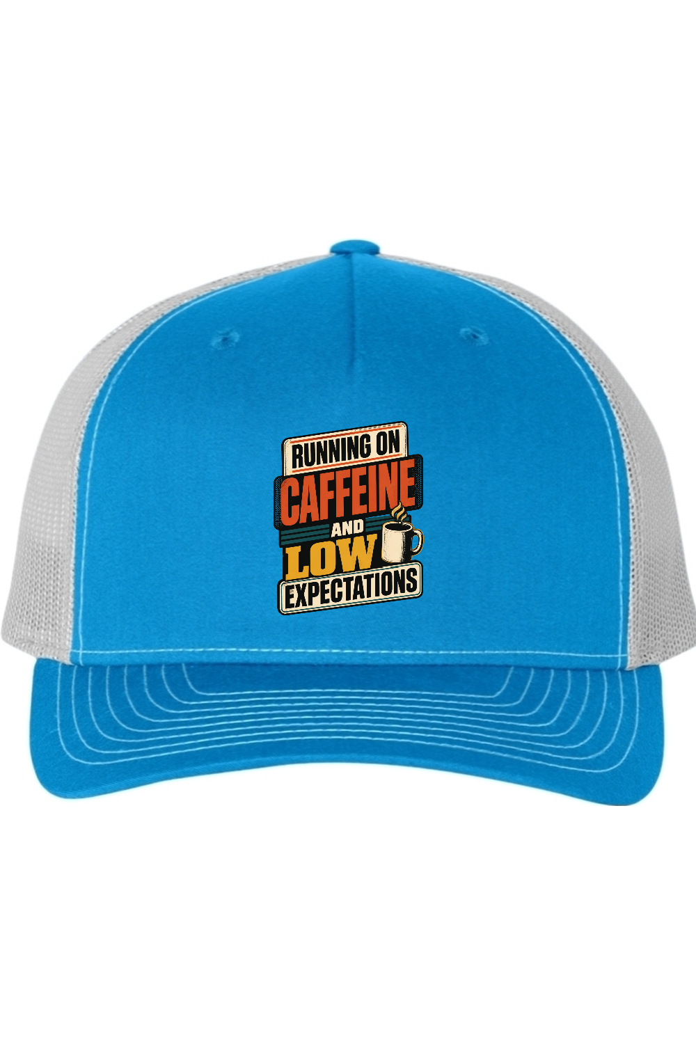 Richardson Trucker Cap: Running on caffeine and low expectations