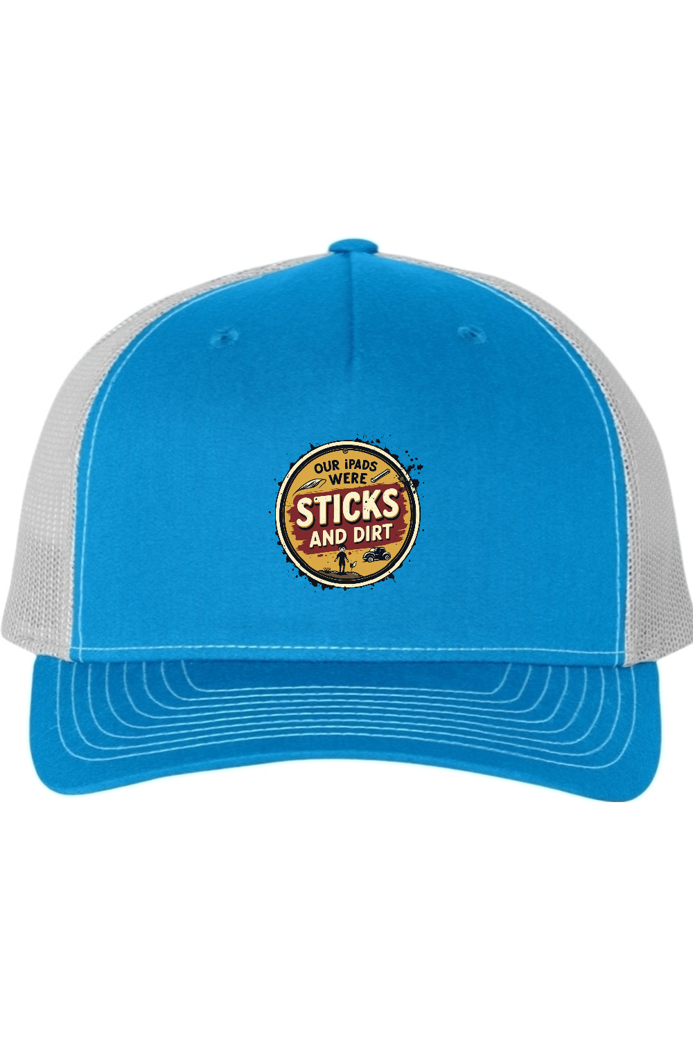 Richardson Trucker Cap: Sticks and Dirt
