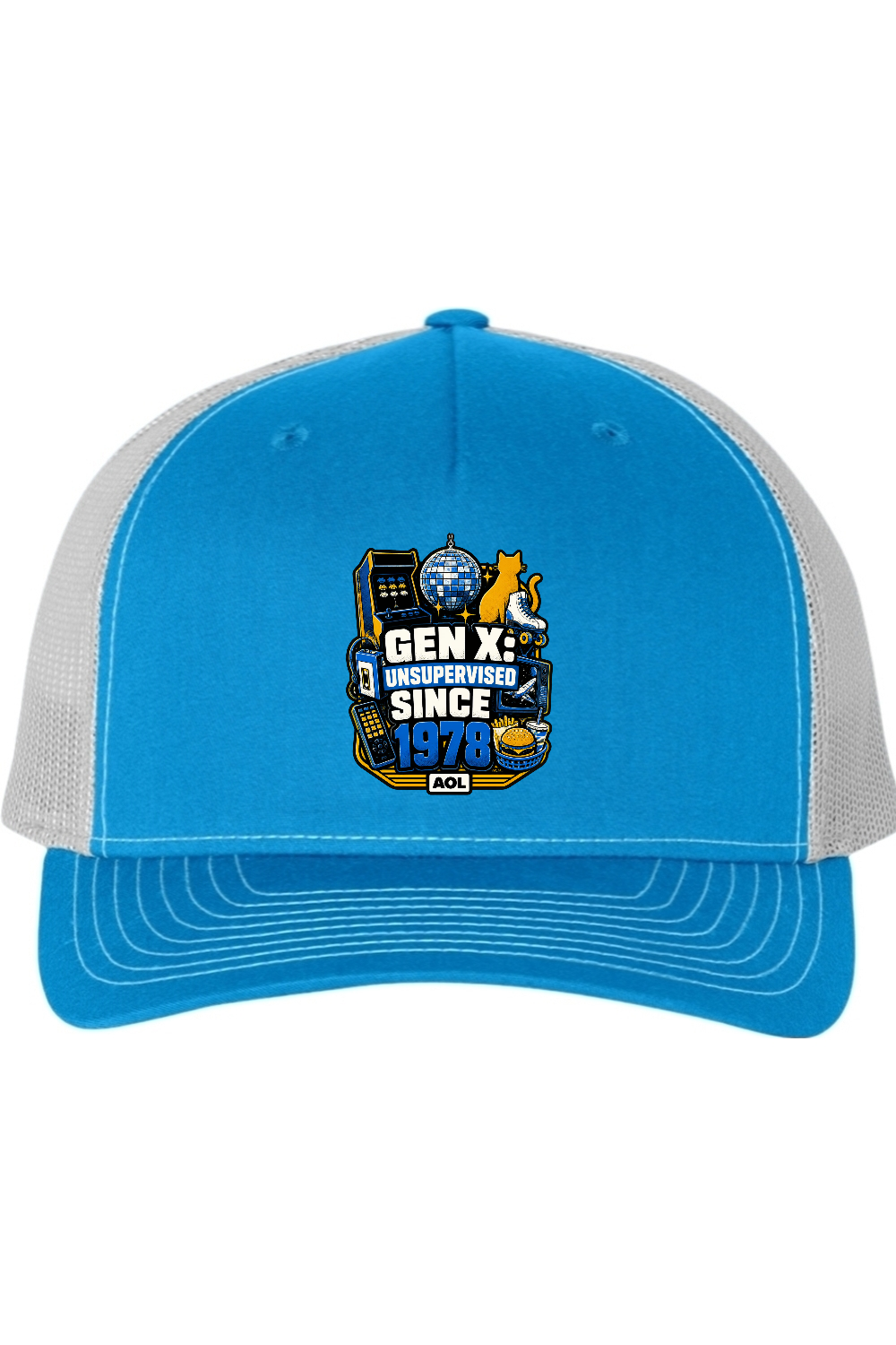 Richardson Trucker Cap: GEN X Unsupervised Since 1978