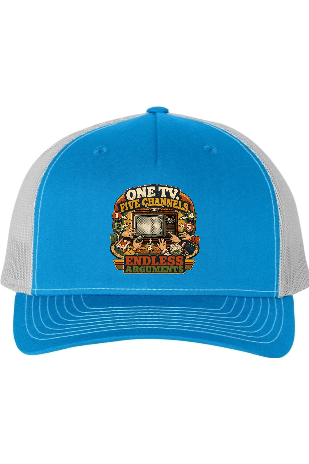 Richardson Trucker Cap: One TV. Five Channels. Endless Arguments