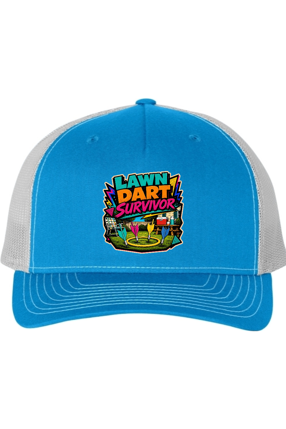Richardson Trucker Cap: Lawn Dart Survivor