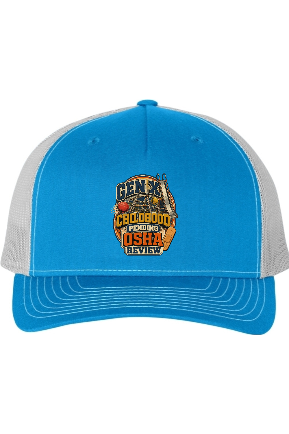 Richardson Trucker Cap: GEN X Childhood Pending OSHA Review