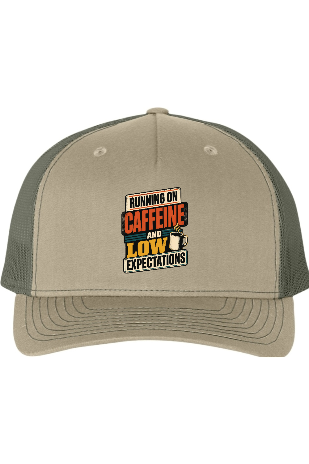 Richardson Trucker Cap: Running on caffeine and low expectations