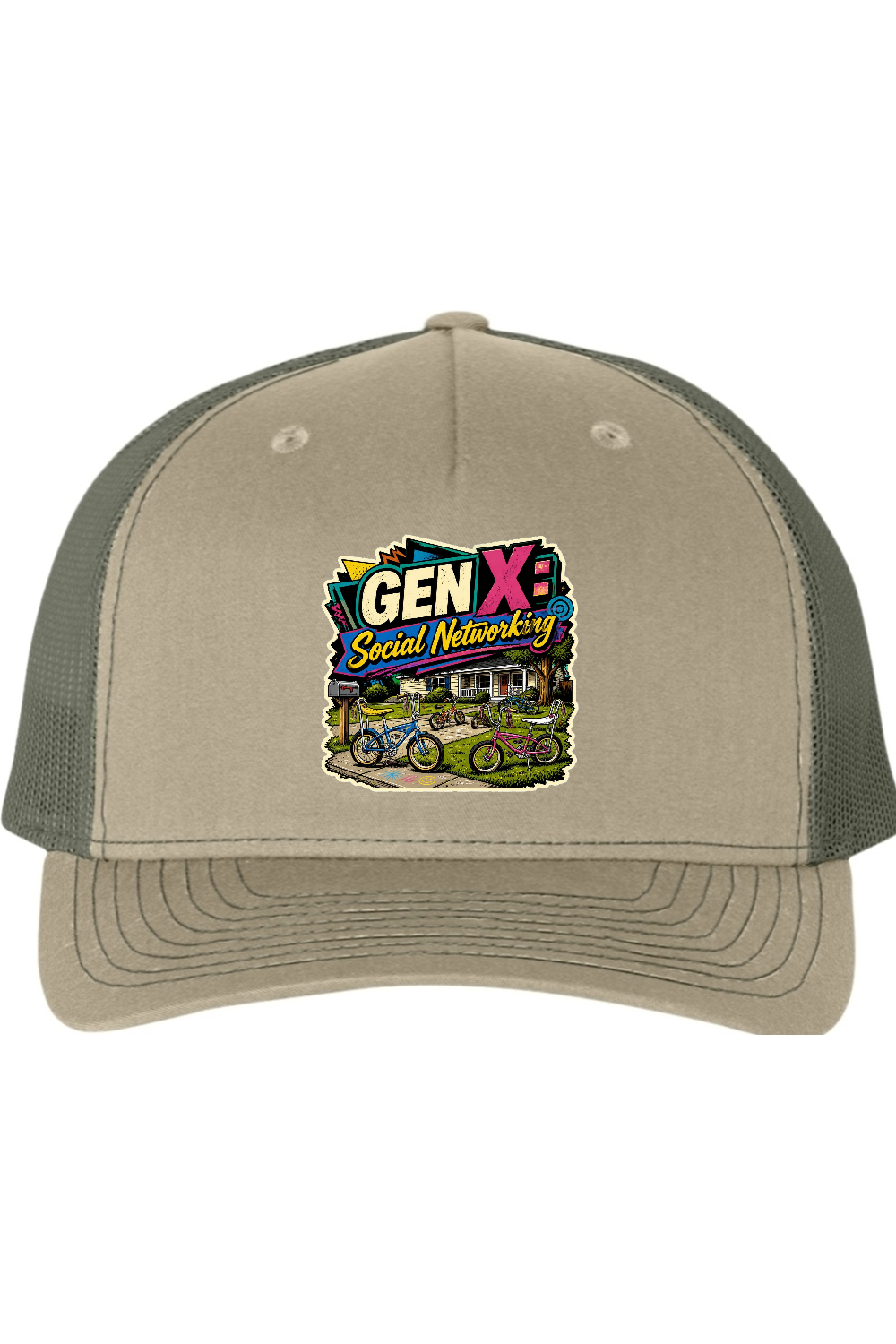 Richardson Trucker Cap: GEN X Social Networking