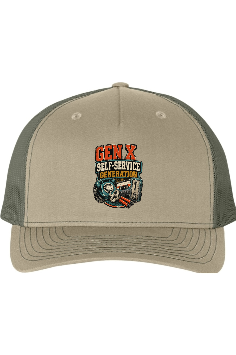 Richardson Trucker Cap: GEN X Self Service Generation
