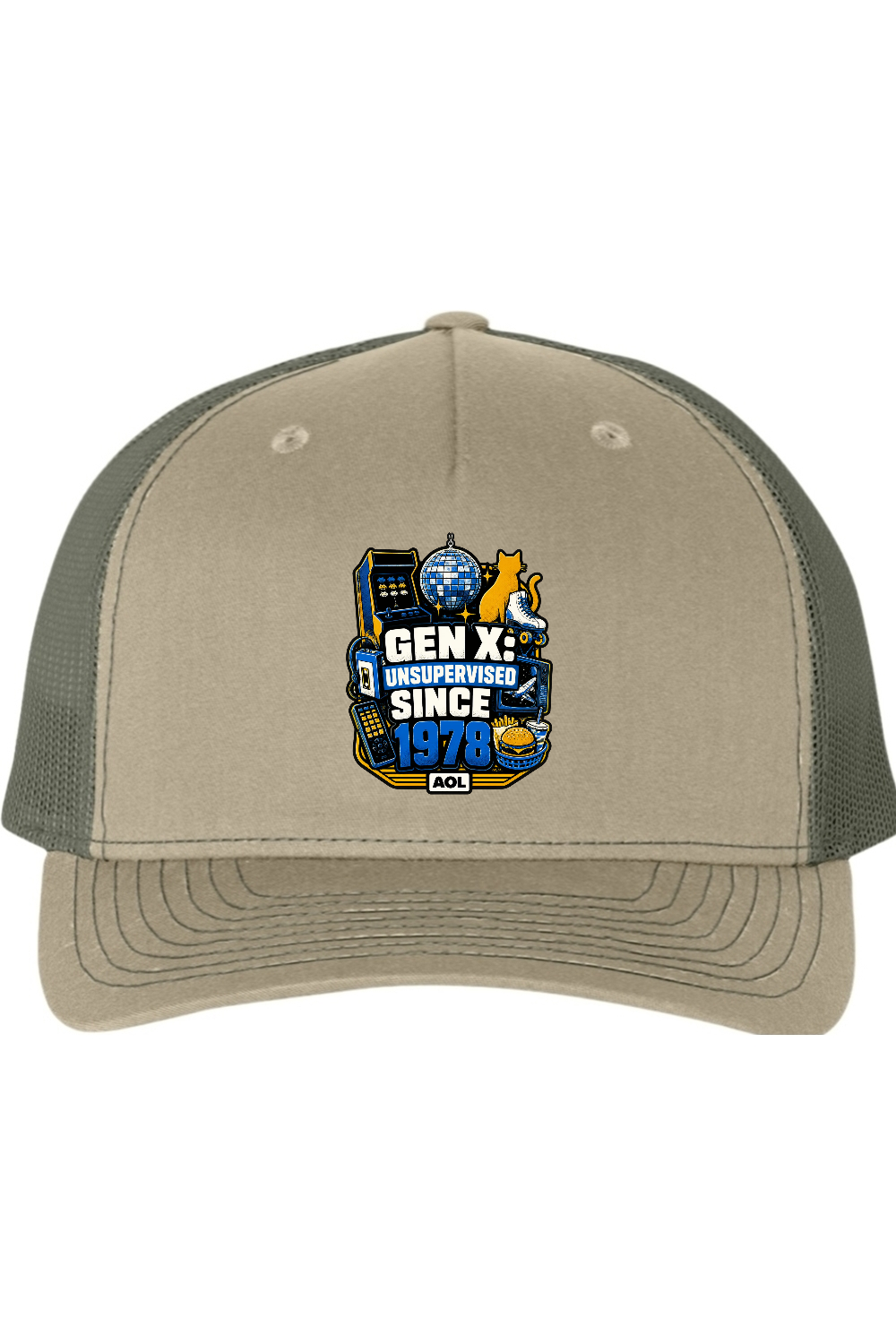 Richardson Trucker Cap: GEN X Unsupervised Since 1978