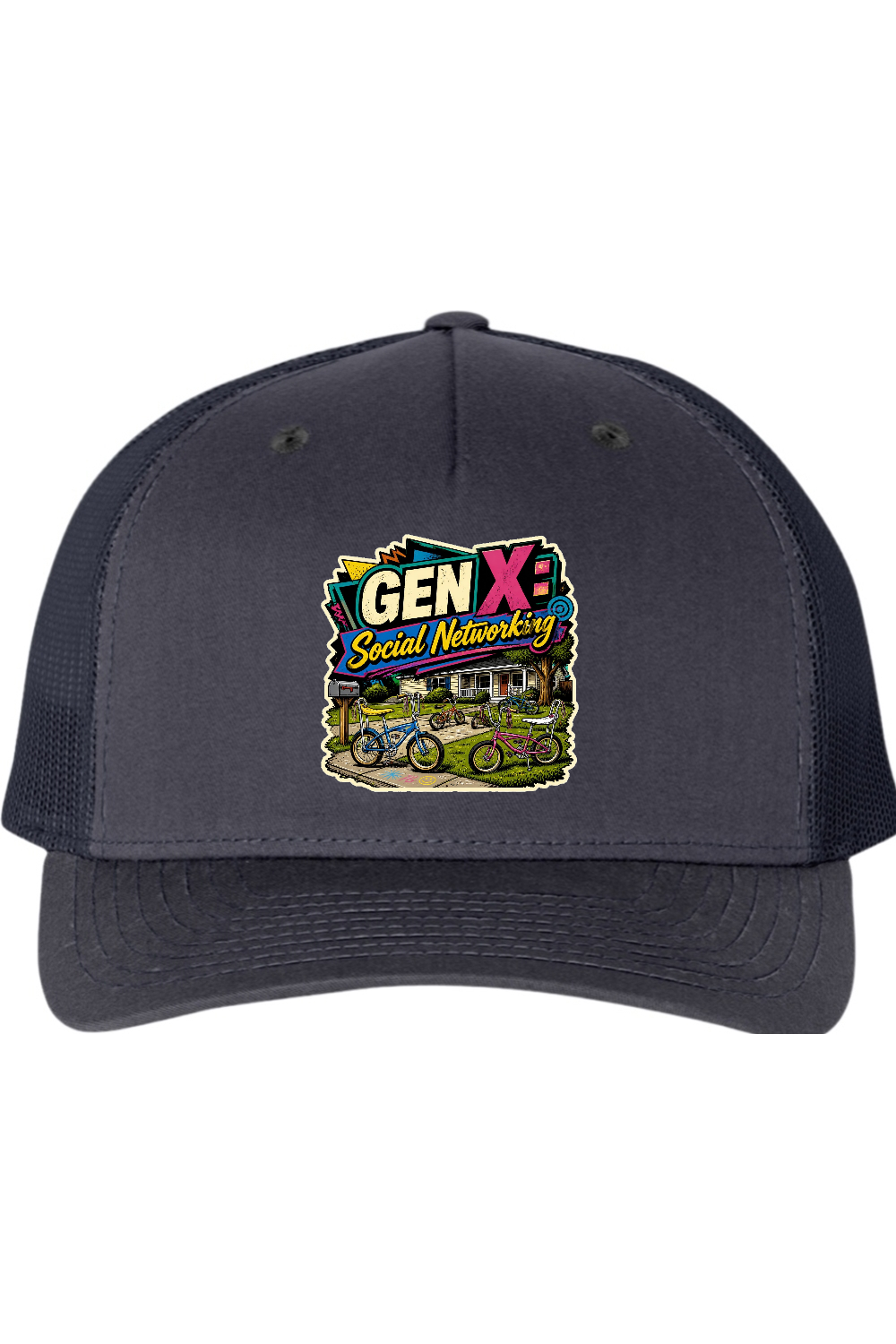 Richardson Trucker Cap: GEN X Social Networking