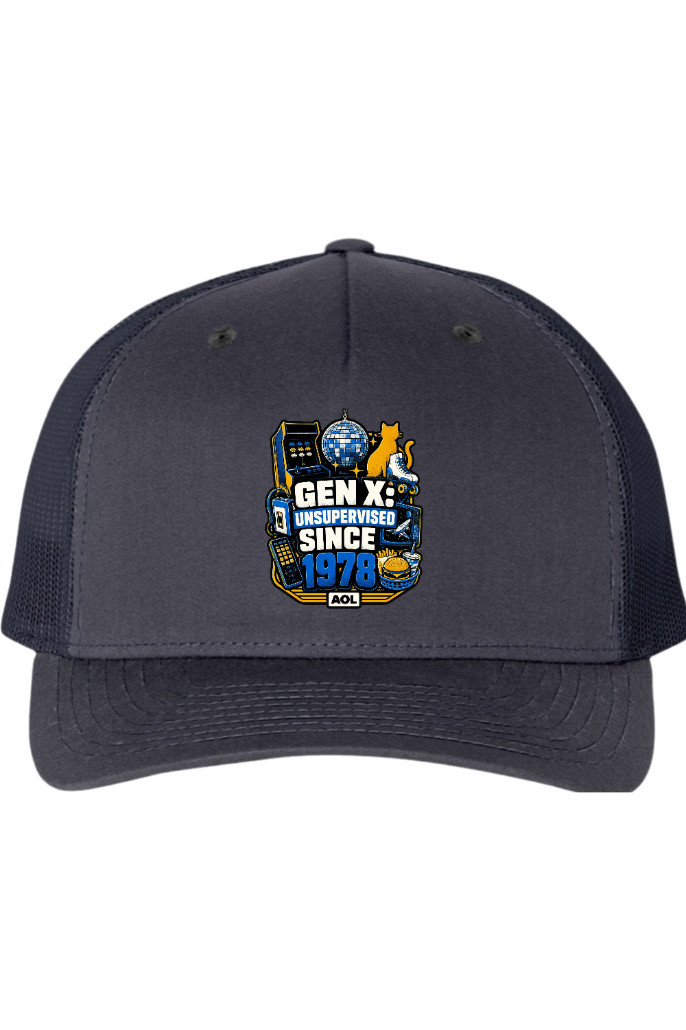 Richardson Trucker Cap: GEN X Unsupervised Since 1978