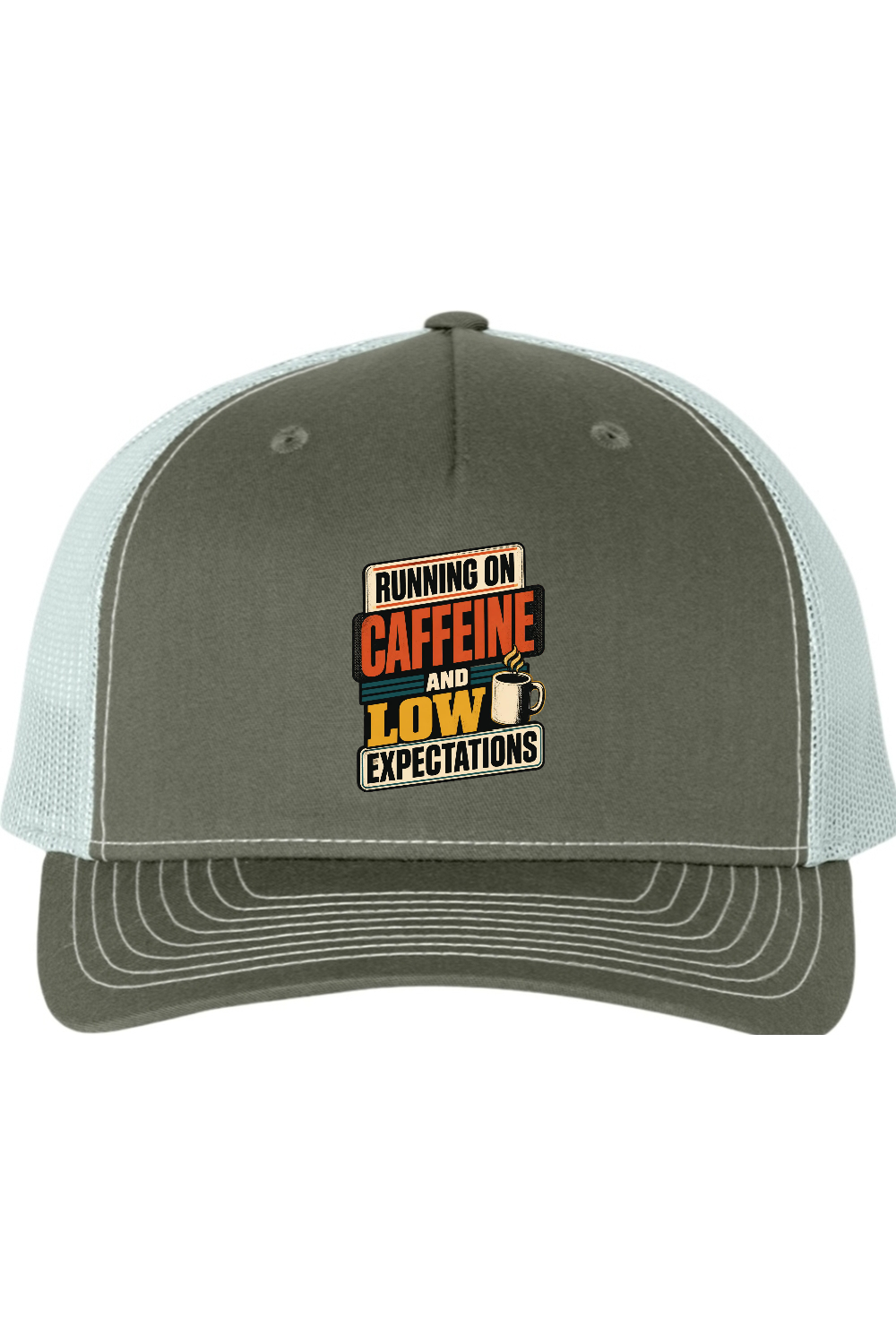 Richardson Trucker Cap: Running on caffeine and low expectations