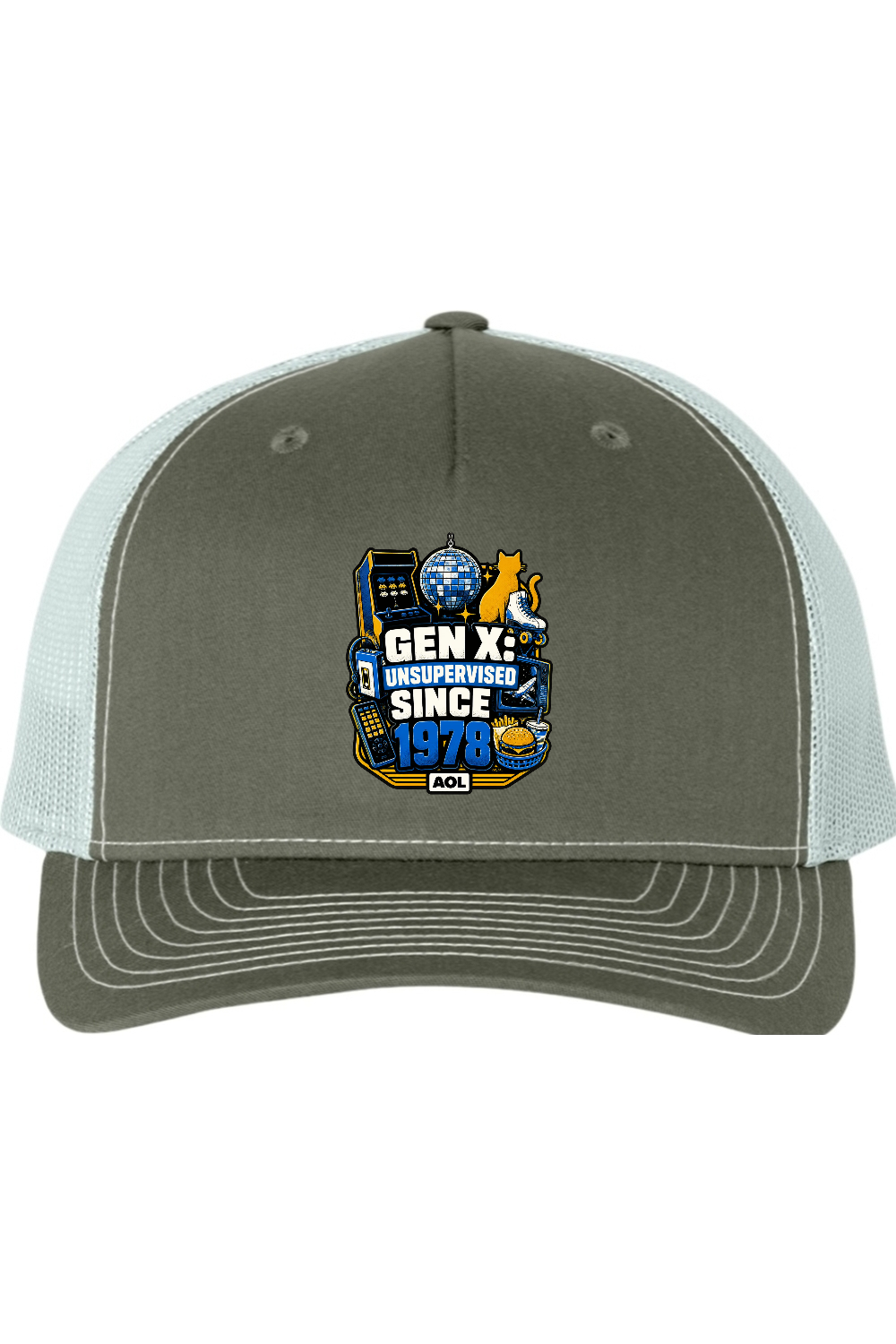 Richardson Trucker Cap: GEN X Unsupervised Since 1978