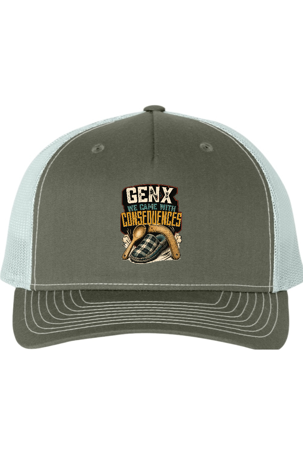 Richardson Trucker Cap: GEN X We Came With Consequences
