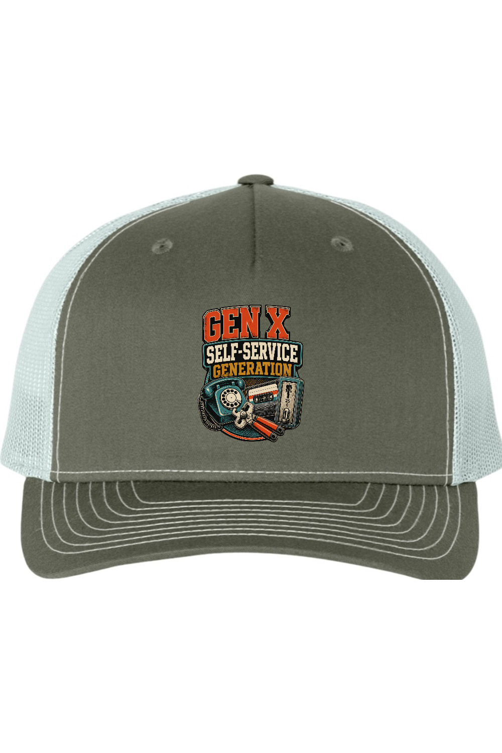 Richardson Trucker Cap: GEN X Self Service Generation