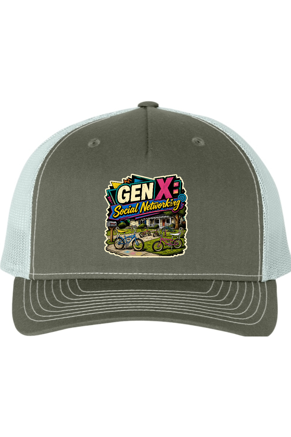 Richardson Trucker Cap: GEN X Social Networking
