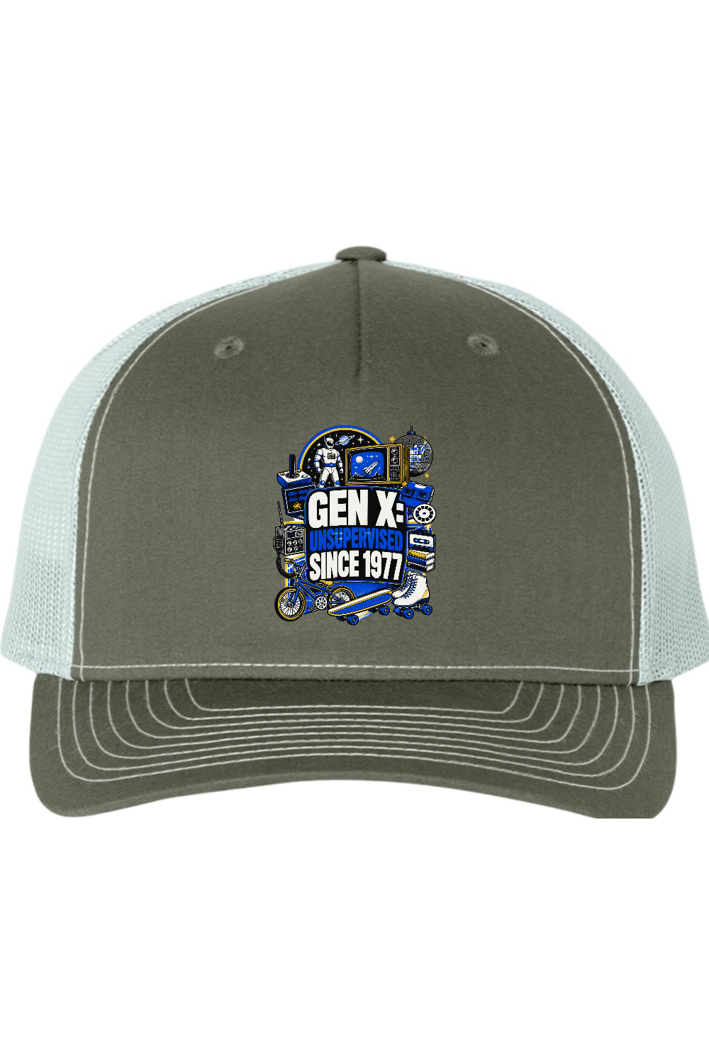 Richardson Trucker Cap: GEN X Unsupervised Since 1977