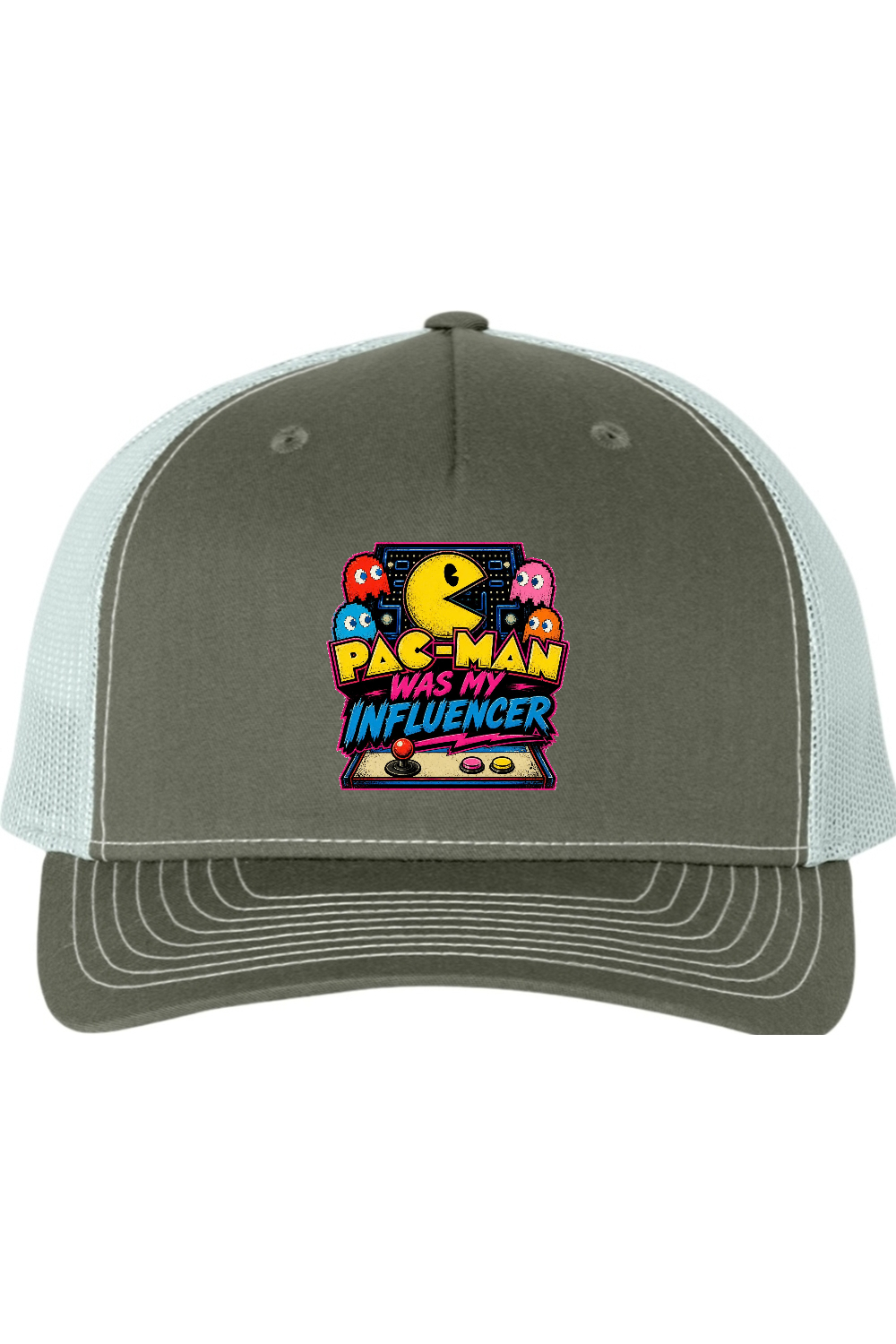 Richardson Trucker Cap: Pac-Man Was My Influencer