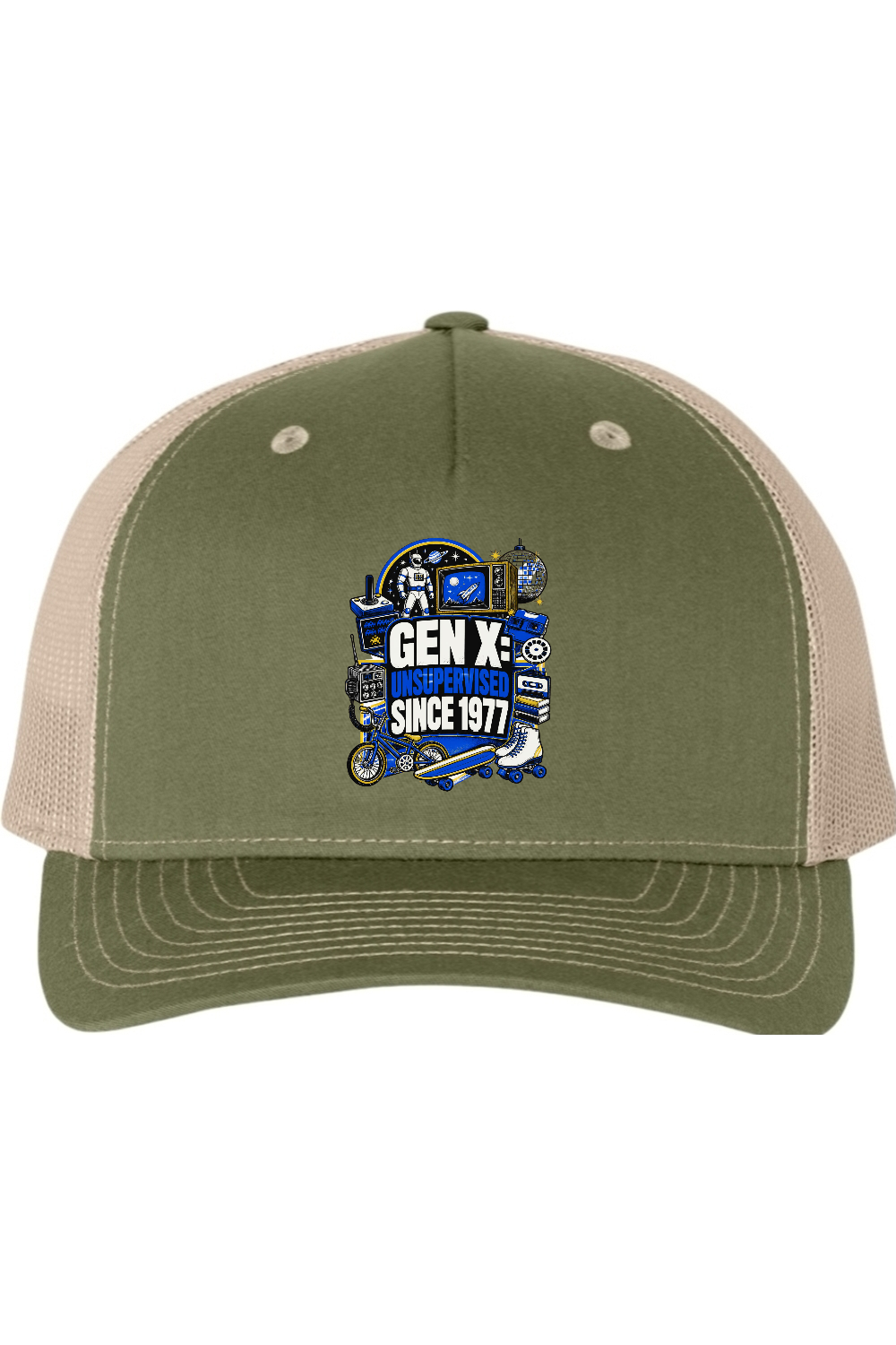 Richardson Trucker Cap: GEN X Unsupervised Since 1977