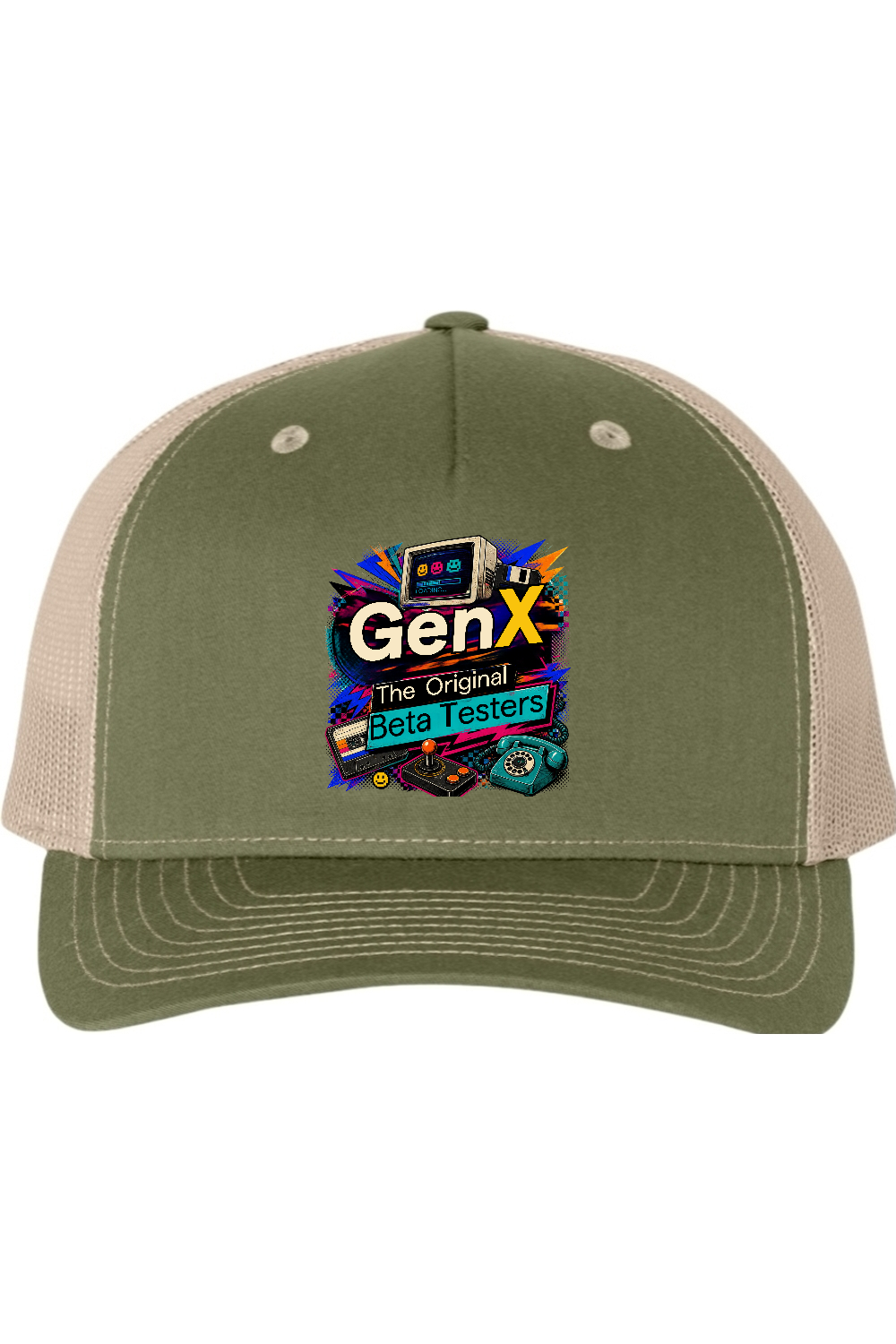 Richardson Trucker Cap: Gen X The Original Beta Testers