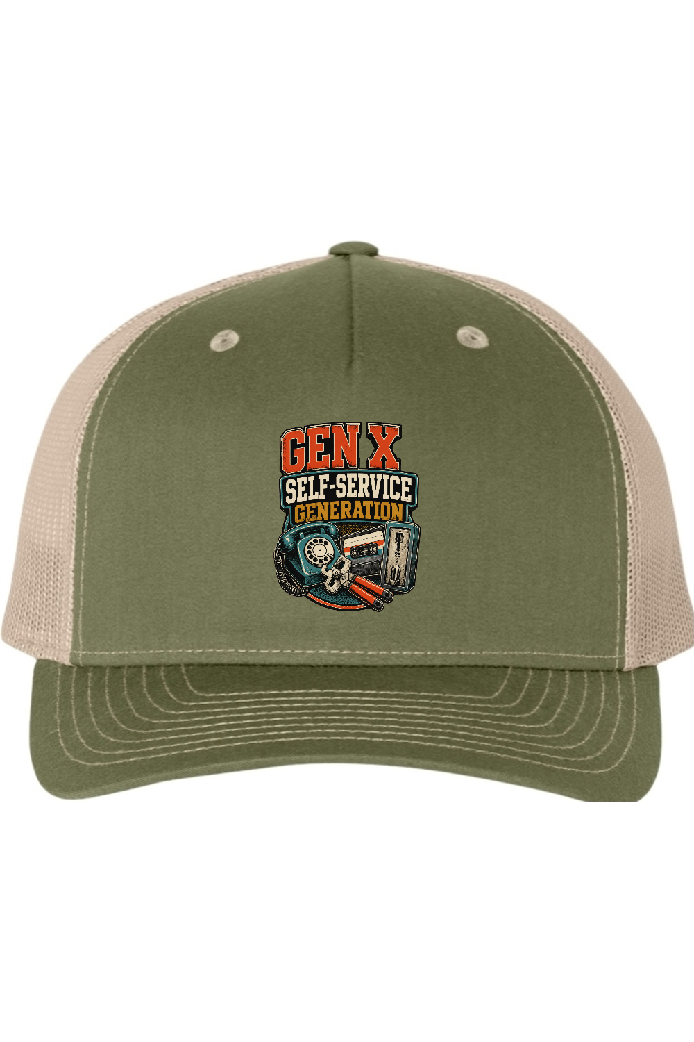 Richardson Trucker Cap: GEN X Self Service Generation