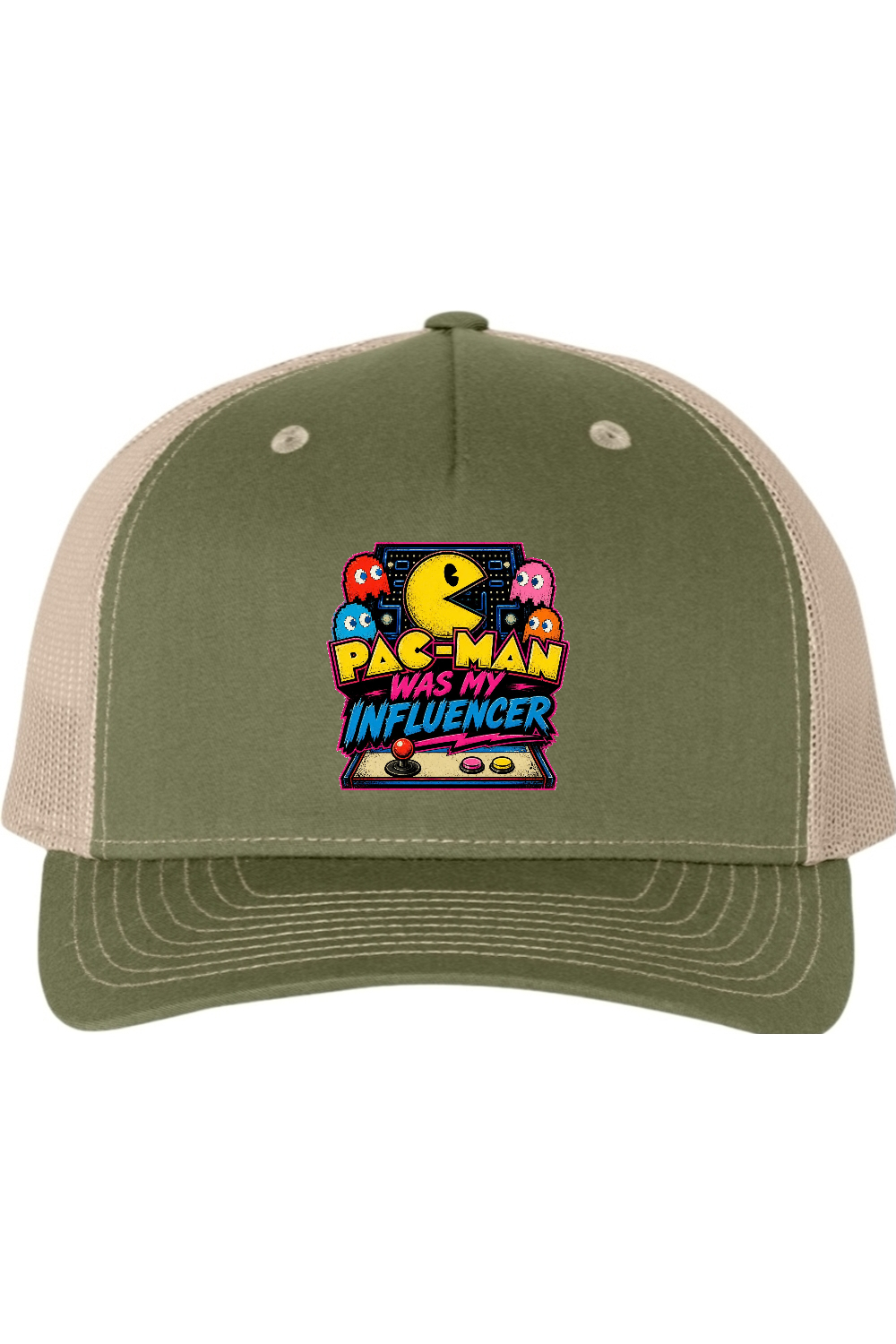 Richardson Trucker Cap: Pac-Man Was My Influencer