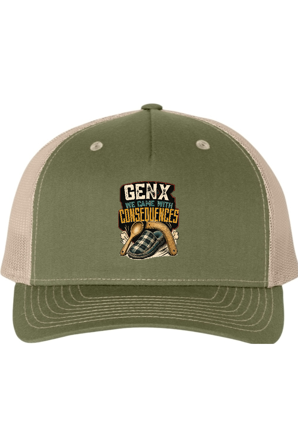 Richardson Trucker Cap: GEN X We Came With Consequences