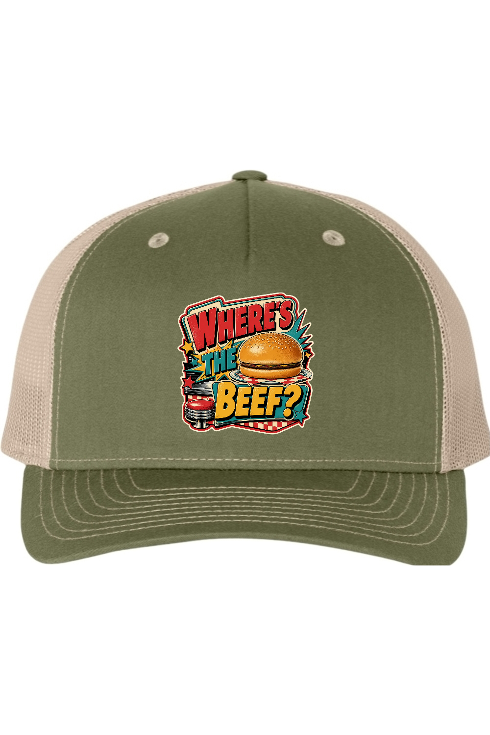 Richardson Trucker Cap: Where's The Beef