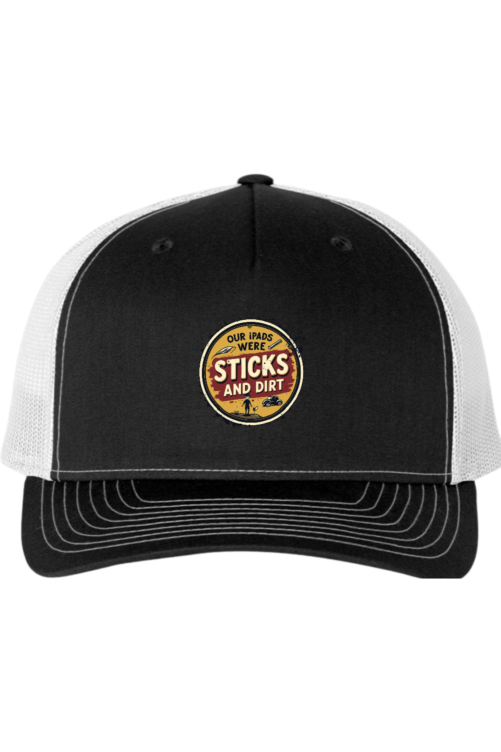 Richardson Trucker Cap: Sticks and Dirt