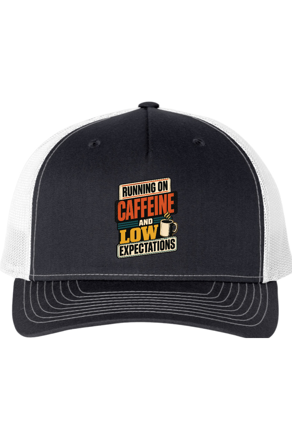 Richardson Trucker Cap: Running on caffeine and low expectations