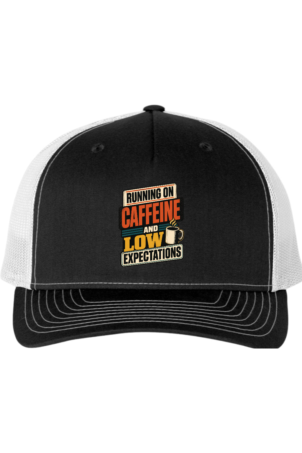Richardson Trucker Cap: Running on caffeine and low expectations