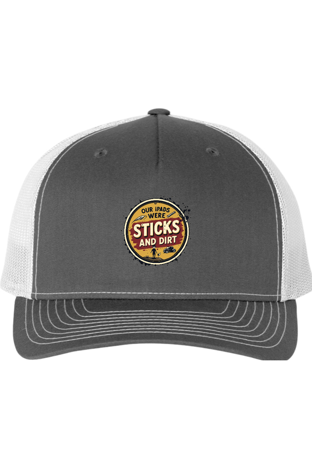 Richardson Trucker Cap: Sticks and Dirt