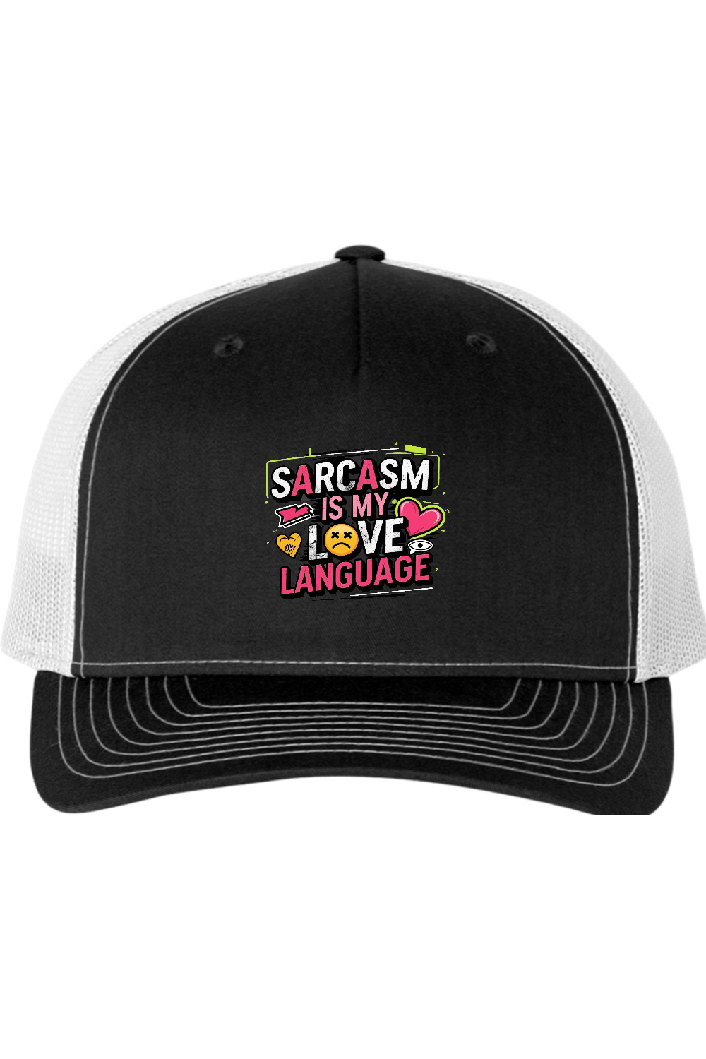 Richardson Trucker Cap: Sarcasm Love Language