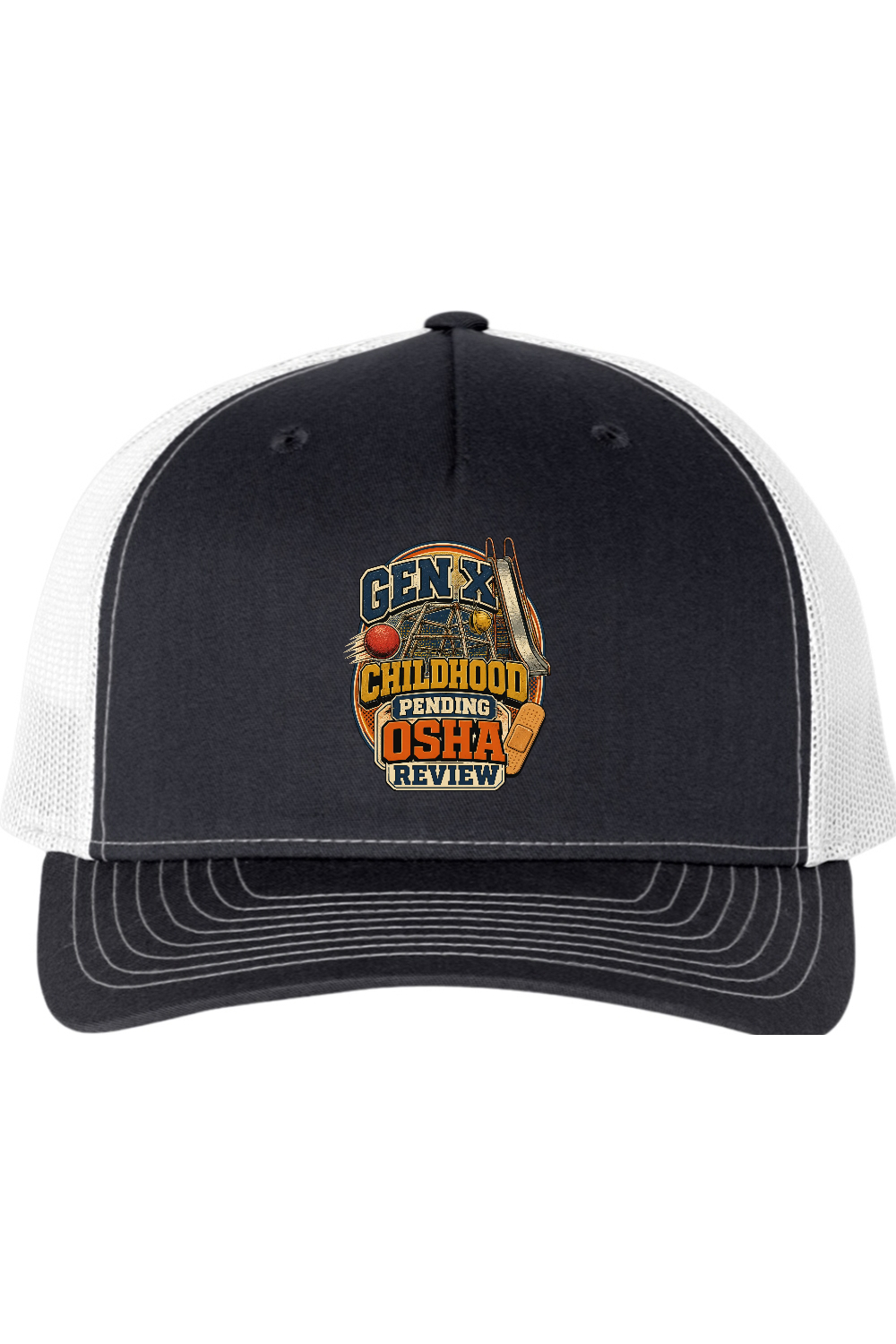 Richardson Trucker Cap: GEN X Childhood Pending OSHA Review