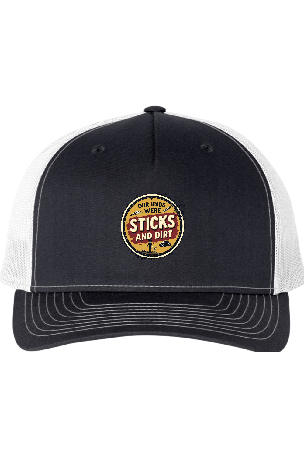 Richardson Trucker Cap: Sticks and Dirt