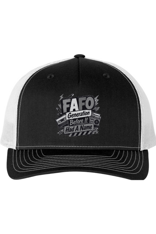 Richardson Trucker Cap: FAFO Generation Before It Had A Name