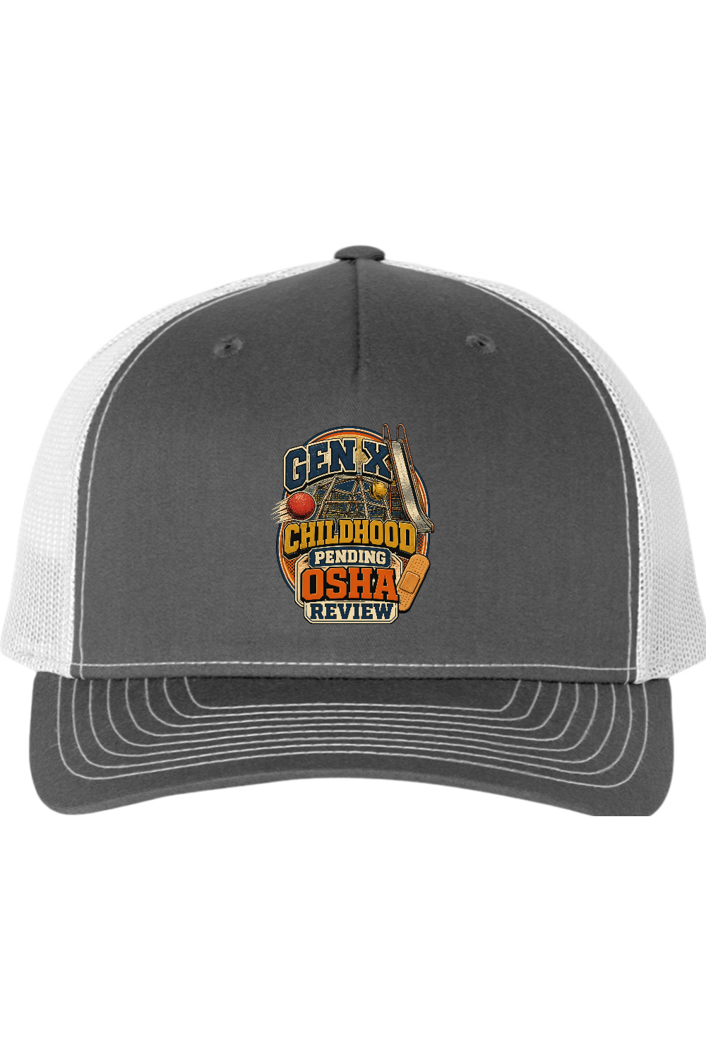 Richardson Trucker Cap: GEN X Childhood Pending OSHA Review
