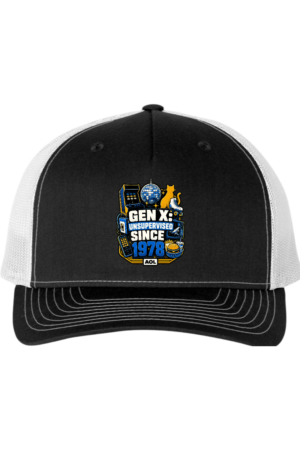 Richardson Trucker Cap: GEN X Unsupervised Since 1978