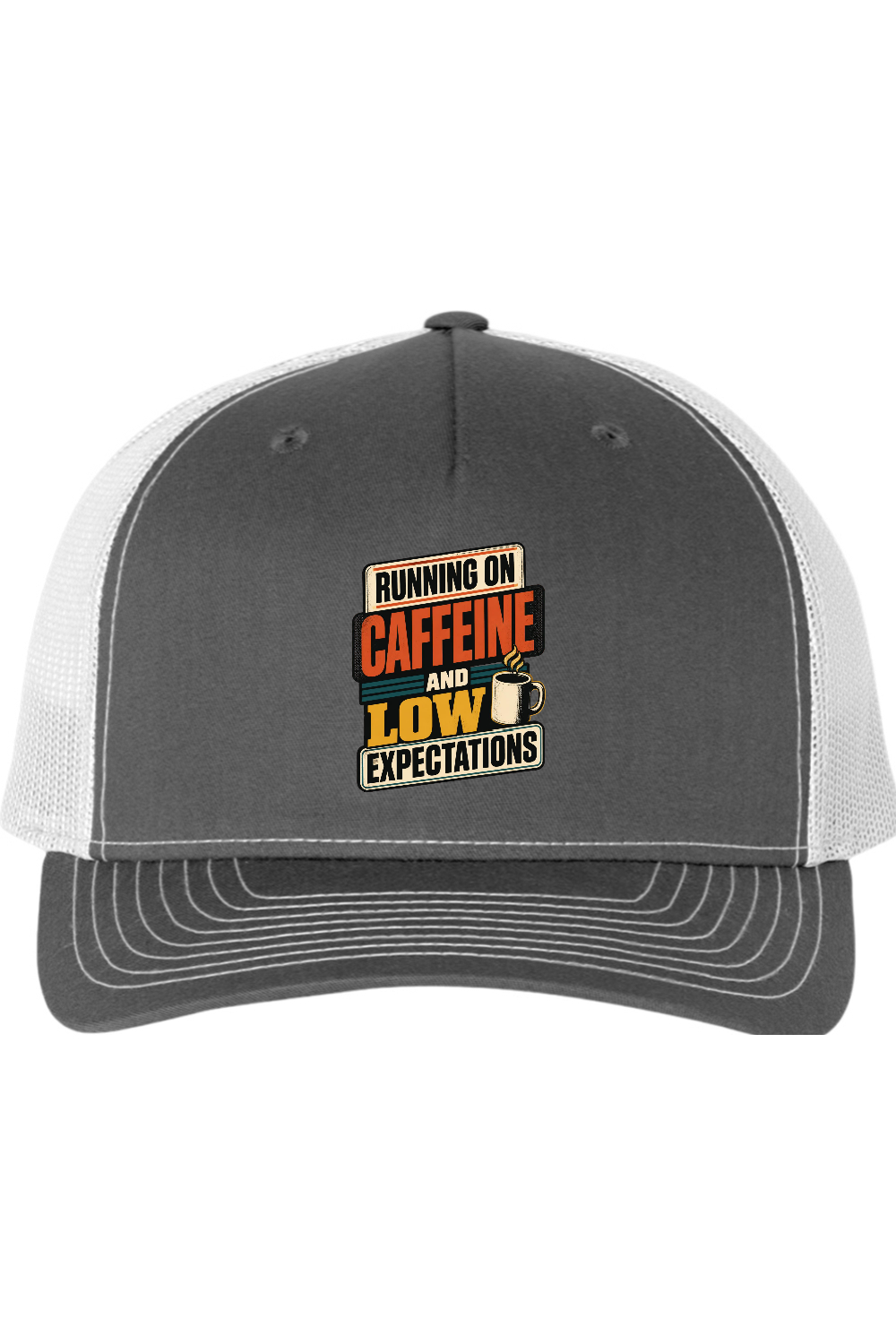 Richardson Trucker Cap: Running on caffeine and low expectations